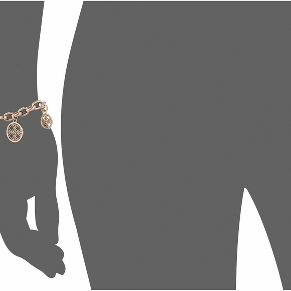 Michael Kors Mk Monogram Disc Charm Link Bracletet - Picture 2 of 6